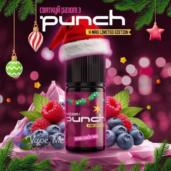 Набор Punch X-MAS Edition Salt Berry Christmas 30 мл 50 мг/мл