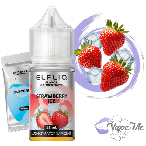 Набор Elf Liq Salt Strawberry Ice 30 мл 50 мг/мл