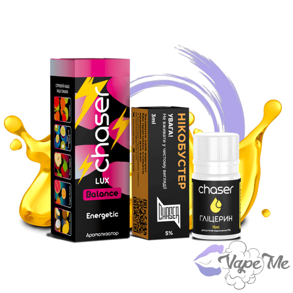 Набор Chaser LUX Salt Energetic 30 мл 50 мг/мл