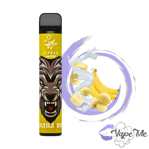 Вкус Elf Bar 1500 Banana Milk (Банан Молоко)