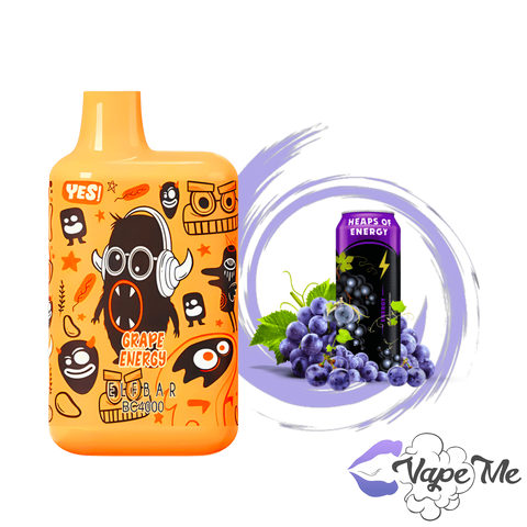 Вкус Elf bar BC4000 LE Grape Energy (Виноградный энергетик)