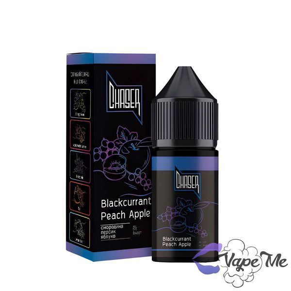 Рідина Chaser Black 30 мл Blackcurrant Peach Apple (Смородина Персик Яблуко)