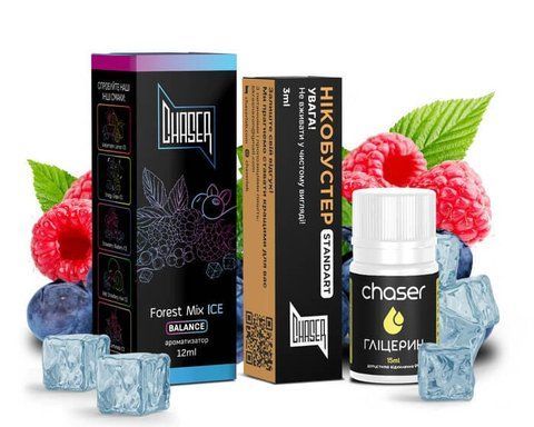 Набор Chaser Black Salt Forest Mix Ice 30 мл 50 мг/мл