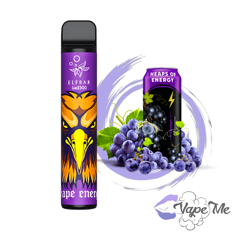 Вкус Elf Bar 1500 Grape Energy (Виноградный Энергетик)