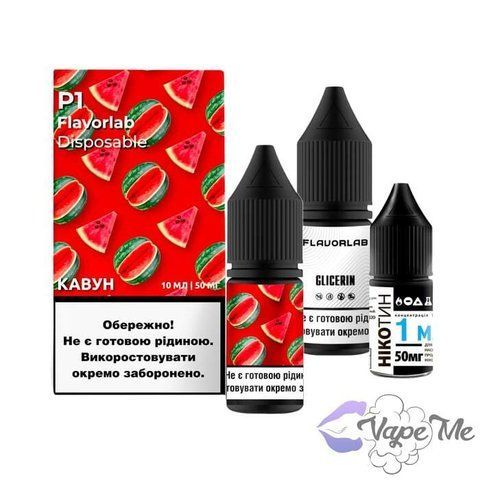 Набор Flavorlab P1 Salt Watermelon 10 мл 50 мг
