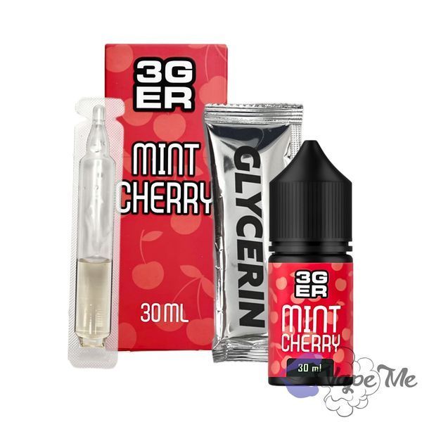Набір 3GER Salt Mint Cherry 30 мл 50 мг/мл