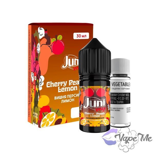Набор Juni Mix Salt Cherry Peach Lemon 30 мл 50 мг/мл