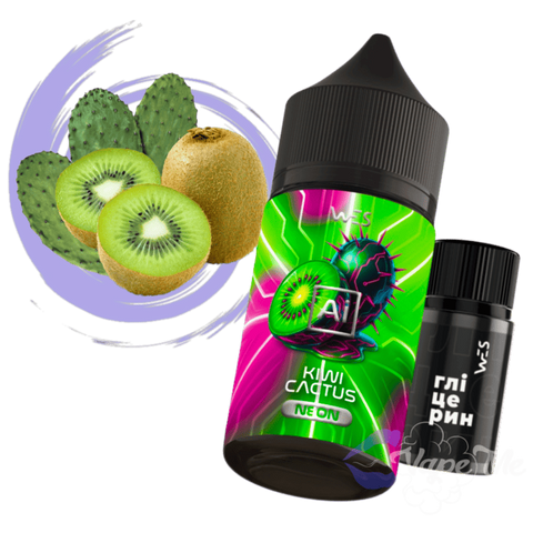 Набор WES AI Neon Salt Kiwi Cactus 30 мл 50 мг/мл