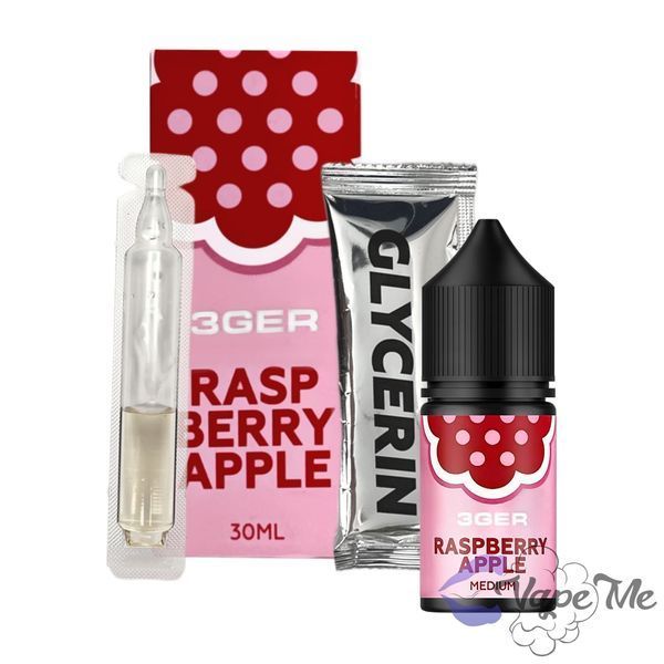 Набір 3GER Salt Raspberry Apple 30 мл 50 мг/мл