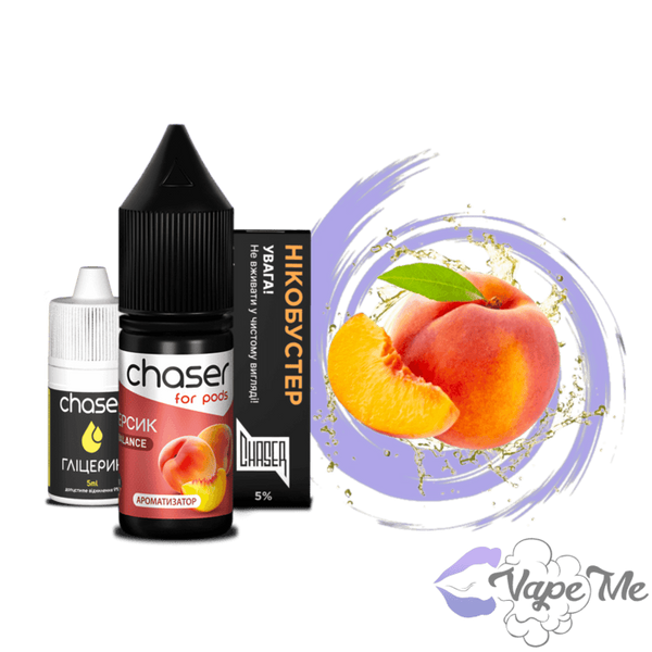 Набор Chaser For Pods Salt Персик 10 мл 50 мг/мл