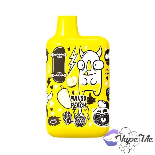 Смак Elf bar BC4000 LE Mango Peach (Манго Персик)