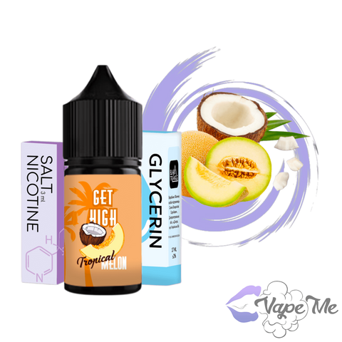 Набор Get High Salt Tropical Melon 30 мл 50 мг