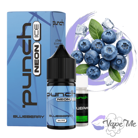 Набор Punch Neon Ice Salt Blueberry 30 мл 50 мг/мл