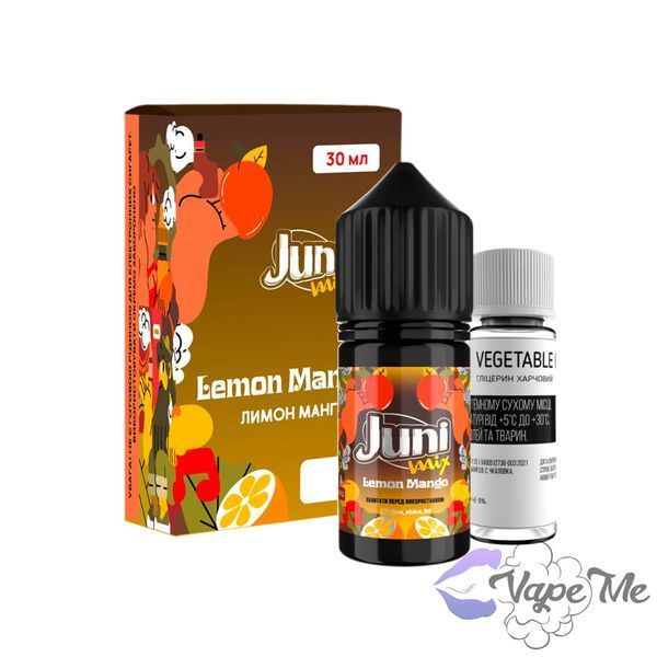Набір Juni Mix Salt Lemon Mango 30 мл 50 мг/мл
