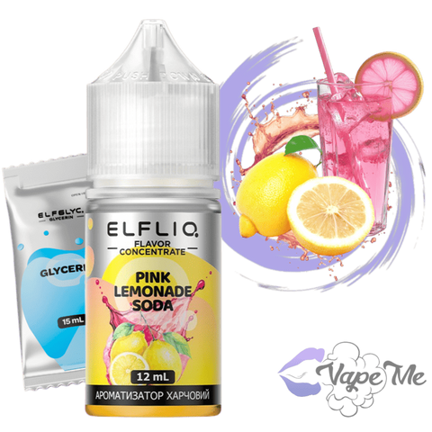 Набор Elf Liq Salt Pink Lemonade Soda 30 мл 50 мг/мл