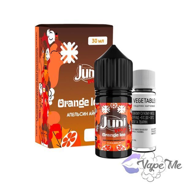 Набір Juni Mix Salt Orange Ice 30 мл 50 мг/мл