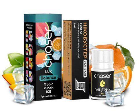 Набор Chaser LUX Salt Tropic Punch Ice 30 мл 50 мг/мл