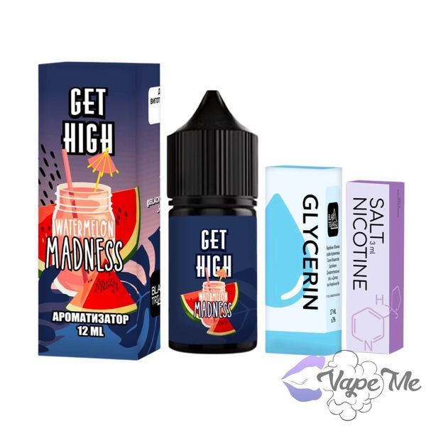Набір Get High Salt Watermelon Madness 30 мл 50 мг