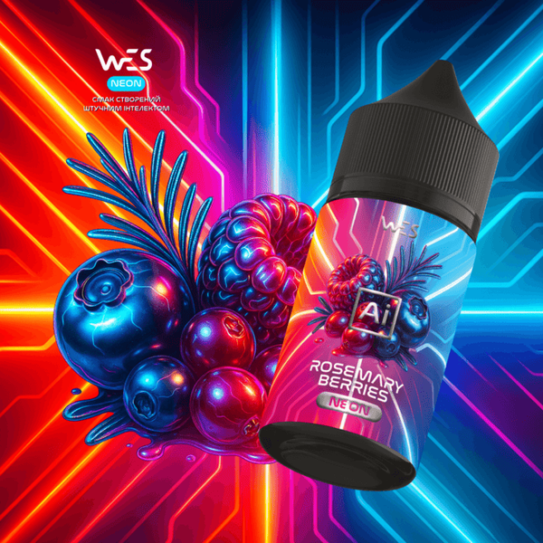 Набор WES AI Neon Salt Rosemary Berries 30 мл 50 мг/мл