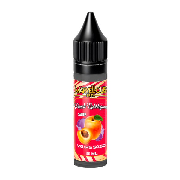 Marvellous Brew Salt Peach Bubblegum 15 мл