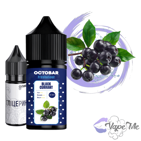 Набор Octobar Fresh & Sour Salt Black Currant 30 мл 50 мг/мл