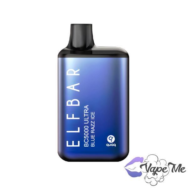 Смак Elf Bar BC5000 Ultra Blue Razz Ice (Блакитна Малина Лід)
