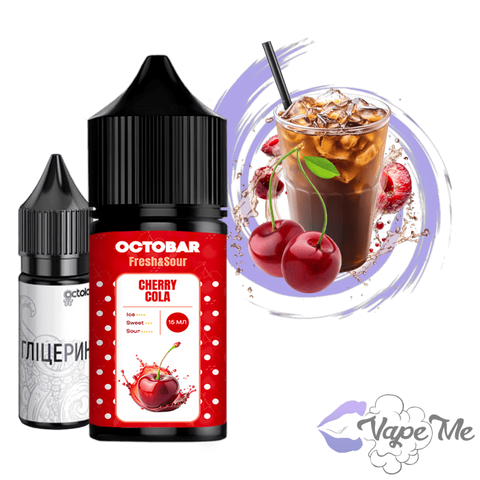 Набор Octobar Fresh & Sour Salt Cherry Cola 30 мл 50 мг/мл