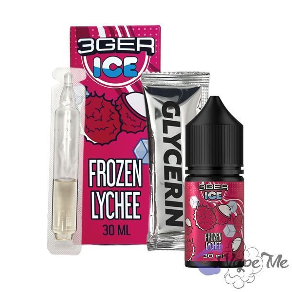 Набір 3GER Salt Frozen Lychee 30 мл 50 мг/мл