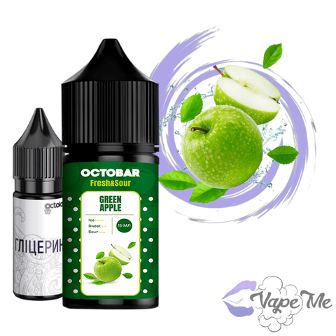 Набор Octobar Fresh & Sour Salt Green Apple 30 мл 50 мг/мл
