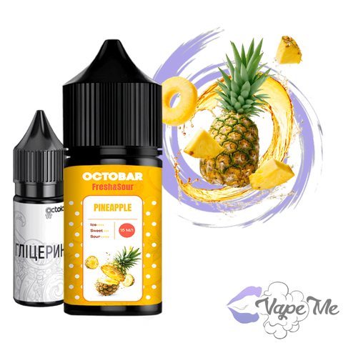 Набор Octobar Fresh & Sour Salt Pineapple 30 мл 50 мг/мл