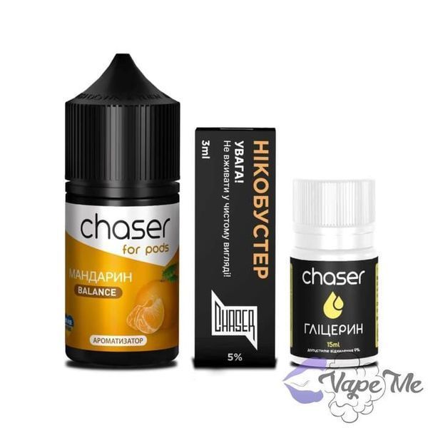 Набір Chaser Salt Мандарин 30 мл 50мг/мл