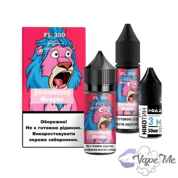 Набір Flavorlab FL 350 Salt Strawberry Grapes 30 мл 50 мг