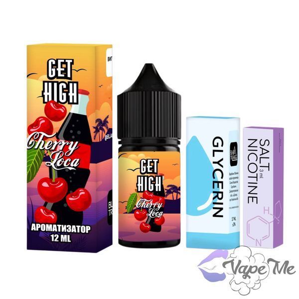 Набір Get High Salt Cherry Cola 30 мл 50 мг