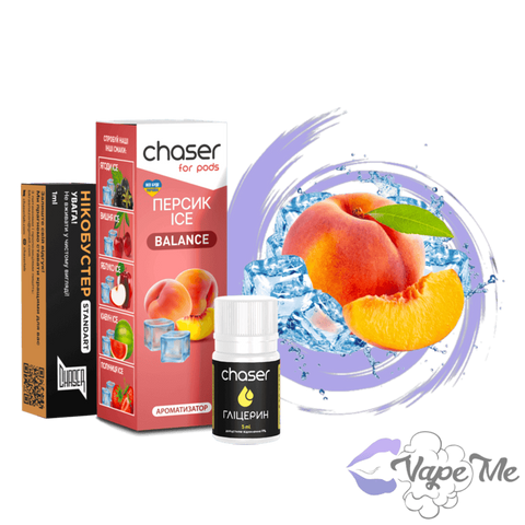 Набор Chaser Salt Персик Лёд 10 мл 50 мг/мл